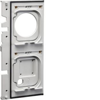  Support prise gris M3 avec cl� 