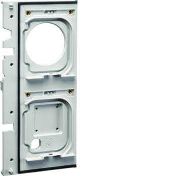  Support prise gris M3 avec cl� 