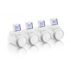  Pack de 4 t�tes programmables 