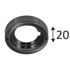  BASE RONDE Noir mat 