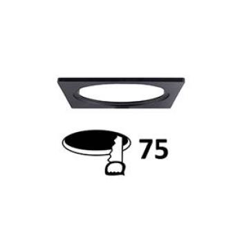  BAGUE CARREE 100x100mm Noir ma 