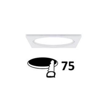  BAGUE CARREE 100x100mm Blanc m 