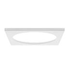  BAGUE CARREE 85x85mm Blanc mat 
