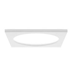  BAGUE CARREE 85x85mm Blanc mat 