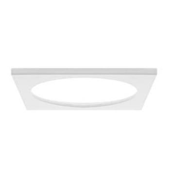  BAGUE CARREE 85x85mm Blanc mat 