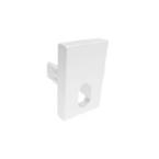  EMBOUTS PERCES 2PC Blanc mat 