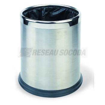  CORBEILLE inox double paroi 