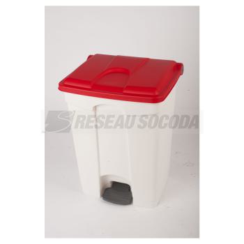  CONTAINER 70L blanc /rouge 