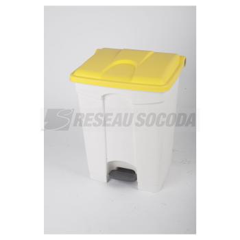  CONTAINER 70L blanc /jaune 