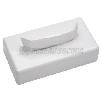  Bo�te mouchoirs rect. blanche 