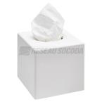  Bo�te mouchoirs carr�e blanche 