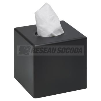  Bo�te mouchoirs carr�e noire 