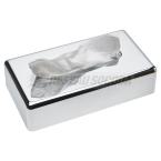  Bo�te mouchoirs rect. chrom�e 