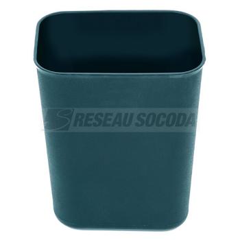  CORBEILLE rectang. noire 6.6L 