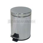  COLLECTEUR à pédale 3L inox mi 