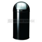  Collecteur Push 40L Acier noir 