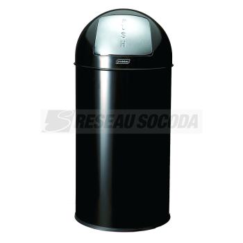  Collecteur Push 40L Acier noir 