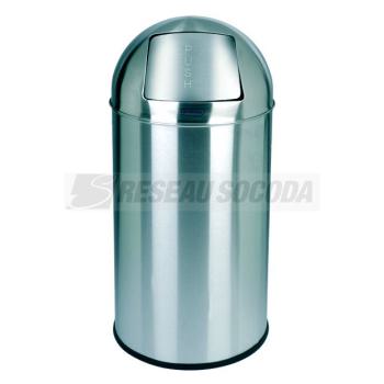  COLLECTEUR PUSH 40L INOX 
