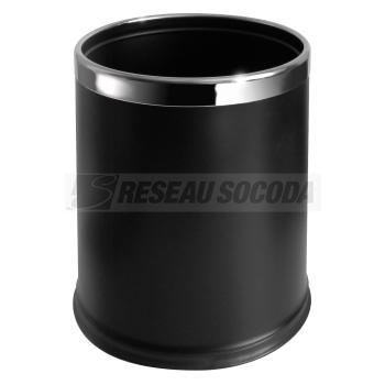  CORBEILLE noire double paroi 