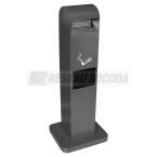  CENDRIER  + poubelle sur pied 