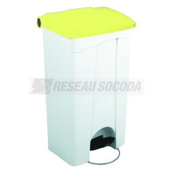  CONTAINER 90L blanc/jaune 
