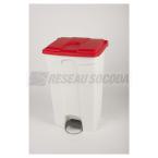  CONTAINER 90L blanc/rouge 