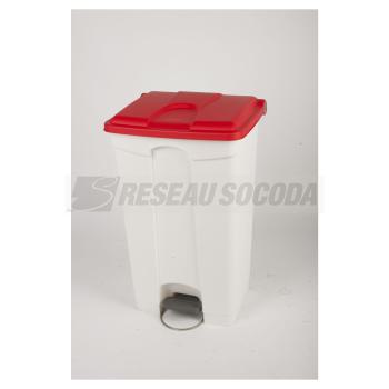  CONTAINER 90L blanc/rouge 