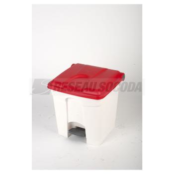  CONTAINER 30L blanc/rouge 