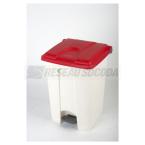  CONTAINER 45L blanc/rouge 
