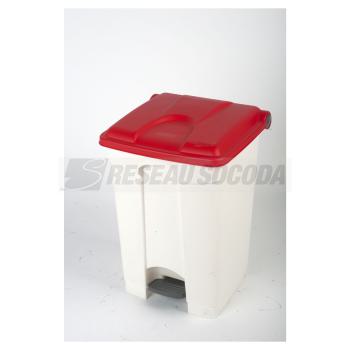  CONTAINER 45L blanc/rouge 