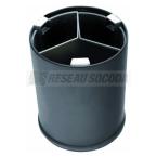  CORBEILLE  13L 3 bacs noirs 