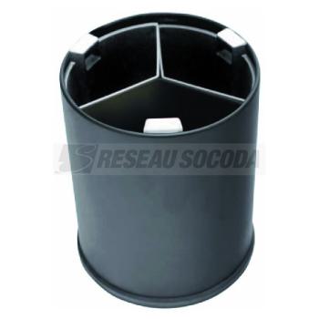  CORBEILLE  13L 3 bacs noirs 