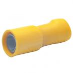  Fiches rondes fem. jaunes 