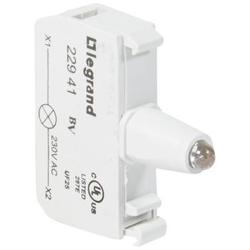  ACS BLOC LED  230V ROUGE VIS 