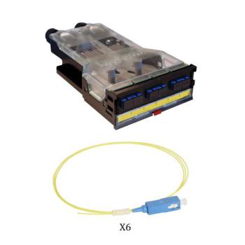  CASSETTE SC DU 6 FIBRES SM CO 