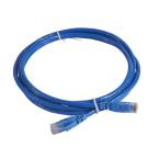  CORDON C6 U/UTP  PVC BLEU 2 M 