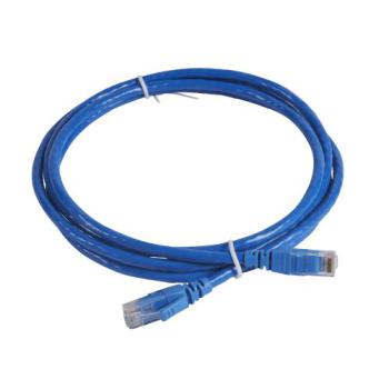  CORDON C6 U/UTP  PVC BLEU 2 M 