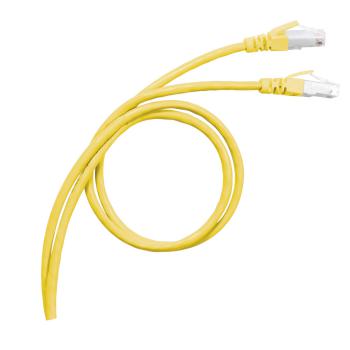  CORDON C6A S/FTP  PVC JAUNE 3M 