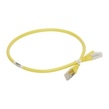  CORDON C6A S/FTP PVC JAUN.0.3M 