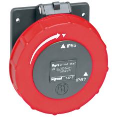  S.EU 32A 4P+T 400V PLAST 67/55 