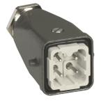  CAPOT M MET VERT 10A 4P+T 400V 