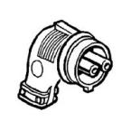  M&L FICHE INCLIN MET 2P24V 16A 