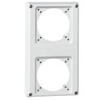  PLASTRON 2 TROUS CEI 16A 
