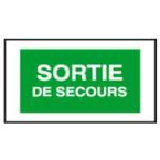  PLAQUE ARCOR SORTIE DE SECOUR 