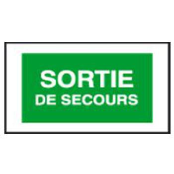  PLAQUE ARCOR SORTIE DE SECOUR 