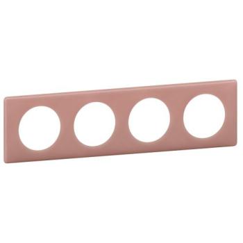  PLAQUE 4P  VIEUX ROSE 