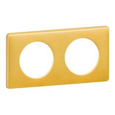  PLAQUE 2P LAITON 