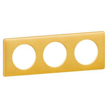  PLAQUE 3P  LAITON 