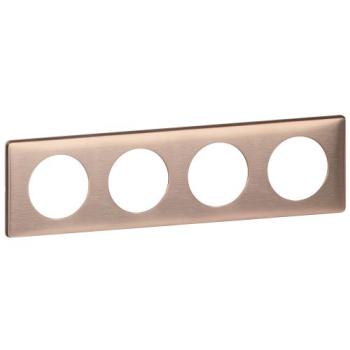  PLAQUE 4P COPPER 
