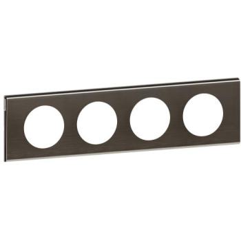  PLAQUE 4P BLACK NICKEL 